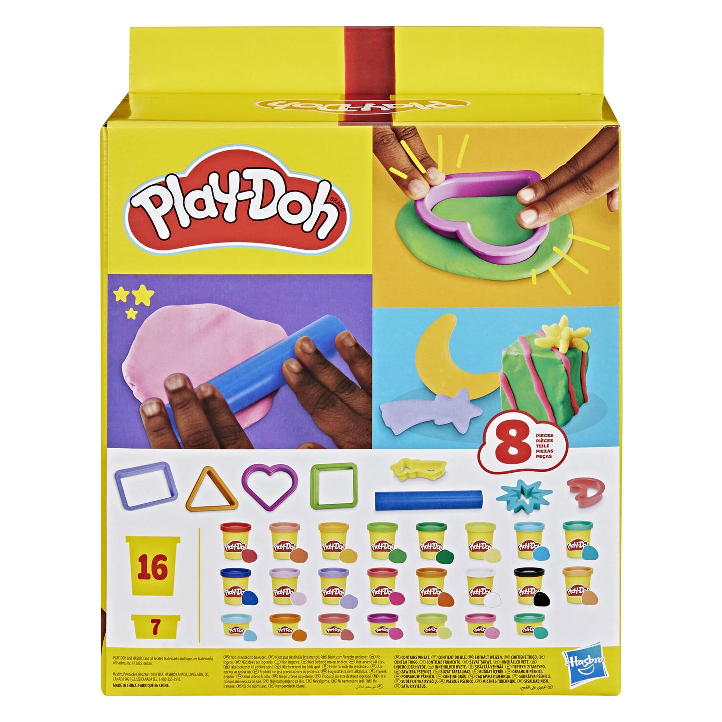 Coffret cadeau Play-doh, 23 pots et 8 outils