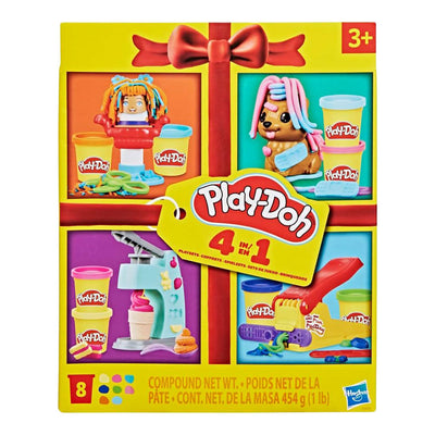 Play-doh mini, coffrets de jeu 4 en 1