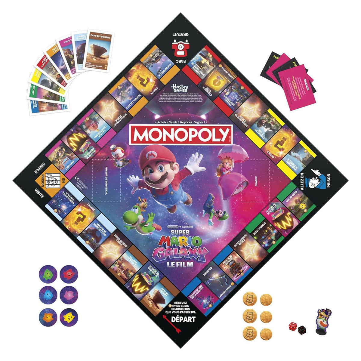 Hasbro monopole super mario frt