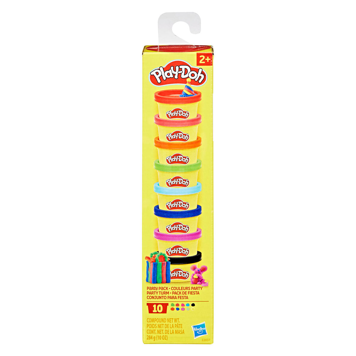 Pack fête Play-doh - 10 pots en argile