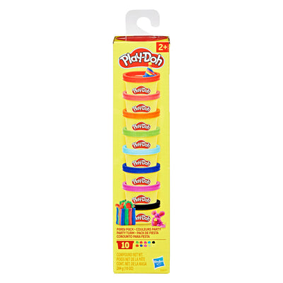 Pack fête Play-doh - 10 pots en argile