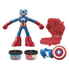 Play-doh marvel Captain America timbre bouclier - pâte à modeler
