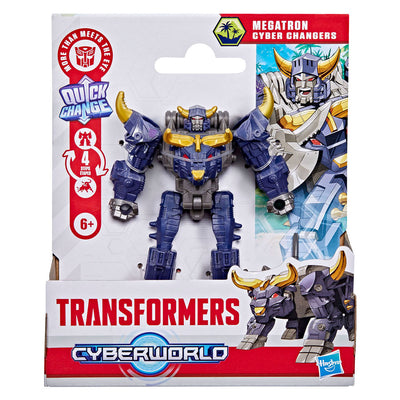 Hasbro transformateurs cyberworld mégatron cyber changeurs robot