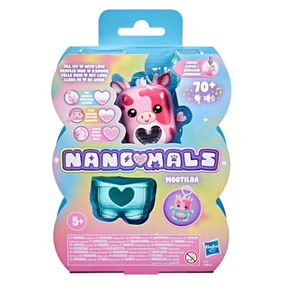 Hasbro nanomals mootilda la vache rose