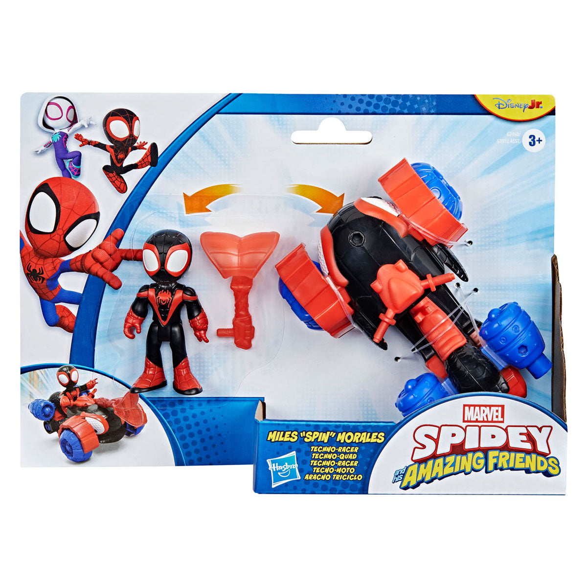 Marvel Spidey et ses incroyables amis Miles Moraux Techno Racer