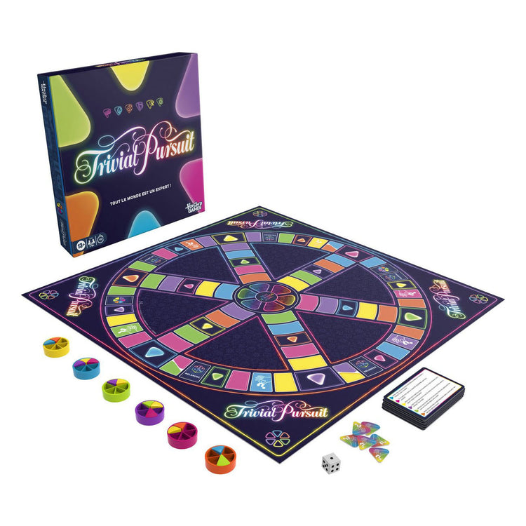 Hasbro gaming trivial poursuite - jeu de société - français