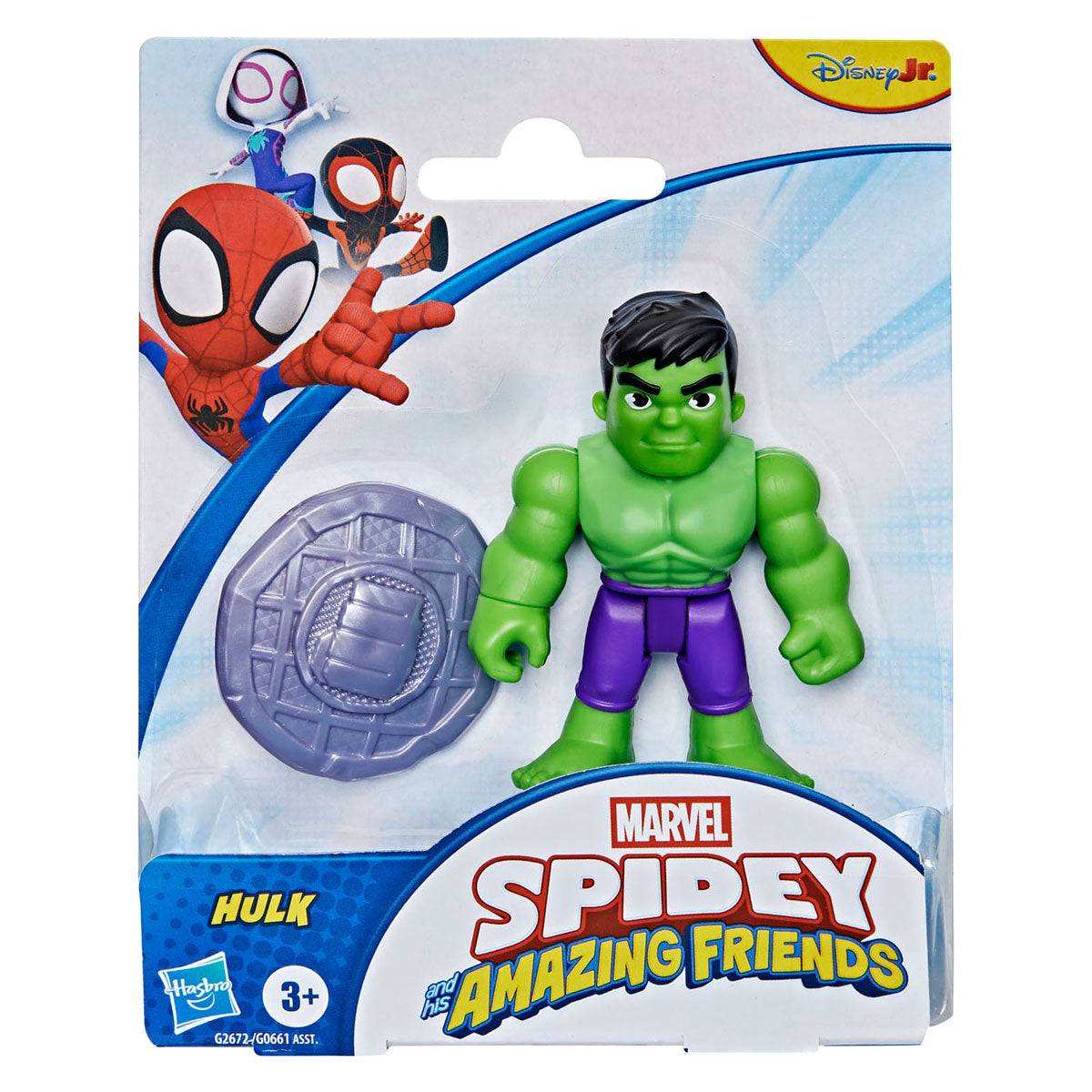 Hasbro Marvel Spidey et ses incroyables amis Hulk jouant la figurine