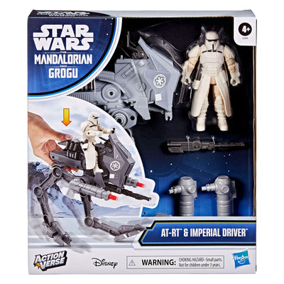 Star Wars Actionverse AT-RT et Imperial Remnant AT-RT Driver - figurine 11cm