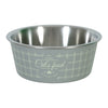 Bol de nourriture de nourriture zolux chat gris