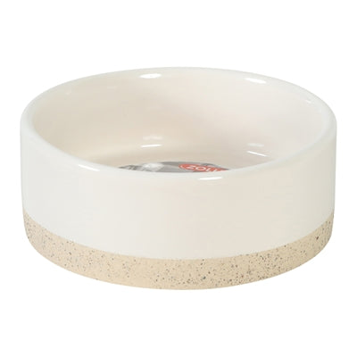 Zolux olaria bol de nourriture céramique beige