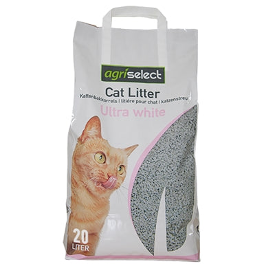 Litière pour chat ultra blanche Agriselect