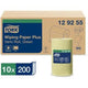 Papier de nettoyage tork w5 vario roll 2 couches vert