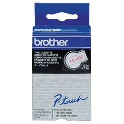 Cassette de ruban d'étiquetage brother TC102 transparent
