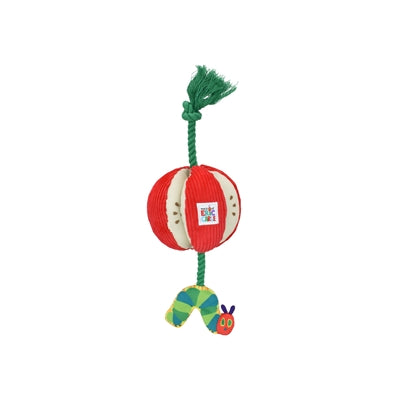 Eric Carle en peluche Rupsje jamais assez de pomme avec corde de flost