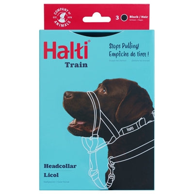 La compagnie des animaux Company of Animals Halti Headcolar Black