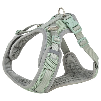 Trixie Dog Harder Premium Flexmesh Wide Breast Saliegroen