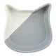 Trixie Food Bowl Cat Cat Head Ceramic Grey White