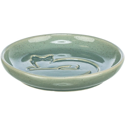 Trixie Food Bowl Cat Cat Relief Céramique bleu