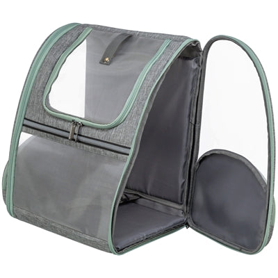 Sac de chien trixie sac à dos chloé gris clair