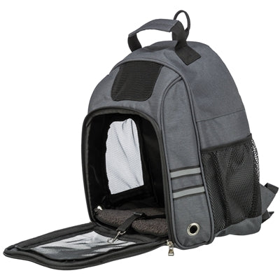Sac à dos de sac de chien Trixie que gris
