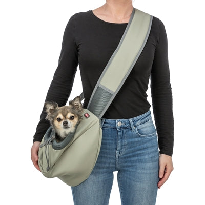 Trixie Dog Sac Belly Carrier vert clair