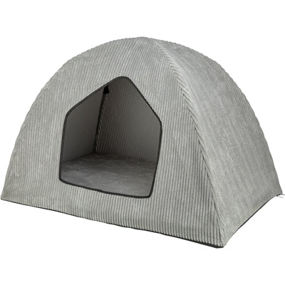 Trixie Dog Basket Tent Jonna Vital Rib Tissu gris clair