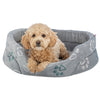 Panier de chien Trixie Jimmy Gris clair ovale doux