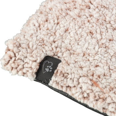 Tapis de couchage Trixie calida avec rembourrage blanc-marron réfléchissant la chaleur