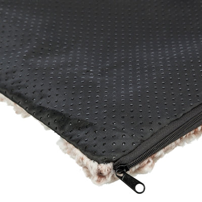 Tapis de couchage Trixie calida avec rembourrage blanc-marron réfléchissant la chaleur