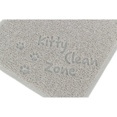 Trixie Cat Bowl Mat PVC Gris clair
