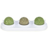 Trixie Play Balls Matatabi et Catnip avec Holder