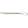 Lee Trixie Dog Leash en cuir réglable pur gris clair