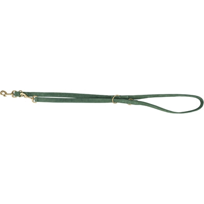 Trixie Dog Leash Pure Adjustable Leather Saliegroen