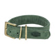 Chien de collier trixie pur cuir saliegroen
