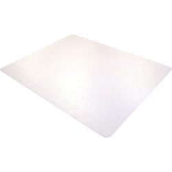 Tapis de chaise bureau dépôt rectangulaire transparent