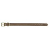 Chien de collier trixie pur en cuir marron