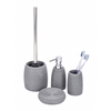 Wenko 1064996 - gobelet à brosse à dents gris goa | 2 pièces