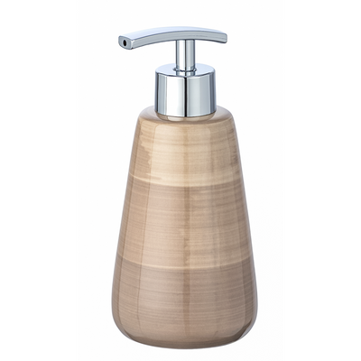 Wenko 1065019 - distributeur de savon poterie céramique sable | 2 pièces