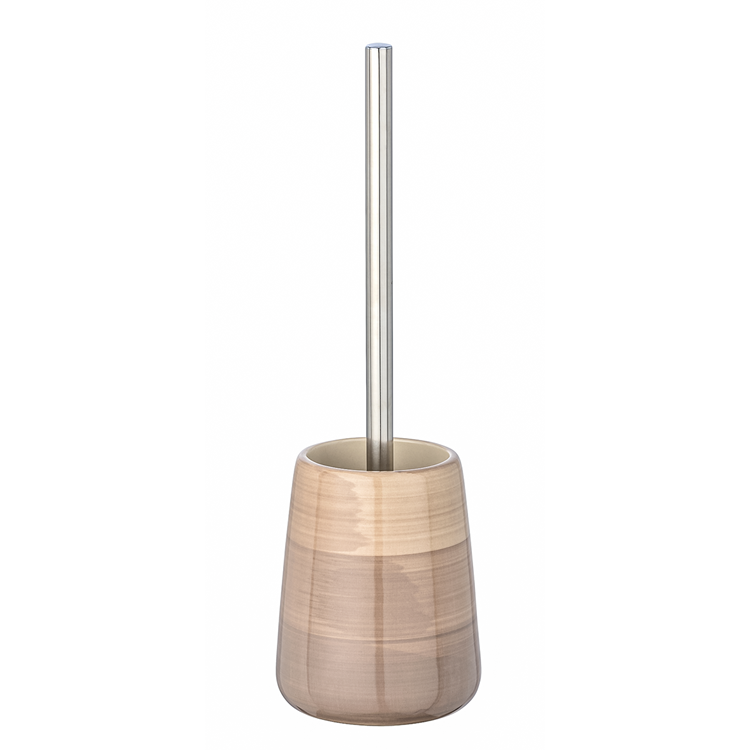 Wenko 1065027 - porte-brosse de toilette en céramique de poterie. sable | 1 pièce