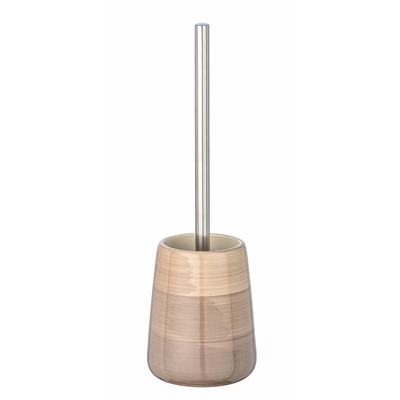 Wenko 1065027 - porte-brosse de toilette en céramique de poterie. sable | 1 pièce
