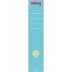 Classeur étiquettes de dos viking bleu 10 morceaux de papier