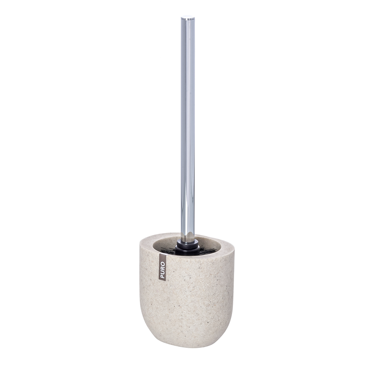 Wenko 1064973 - porte-brosse de toilette puro beige | 1 pièce