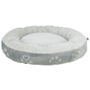 Panier de chien Trixie Jimmy Gris clair rond doux