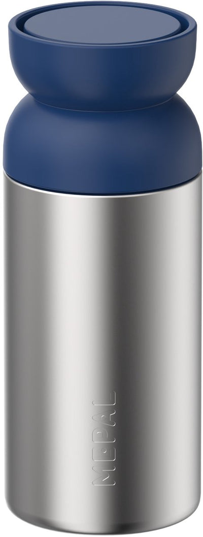 Mepal tasse à café isotherme ellipse - 350 ml - garde les boissons chaudes pendant 4 heures et froides pendant 6 heures - tasses à café à emporter - passent au lave-vaisselle - bleu vif