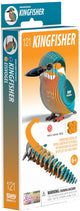 Puzzle 3D Eugy - martin pêcheur - oiseaux - durable - collectionnez-les tous - 6 ans