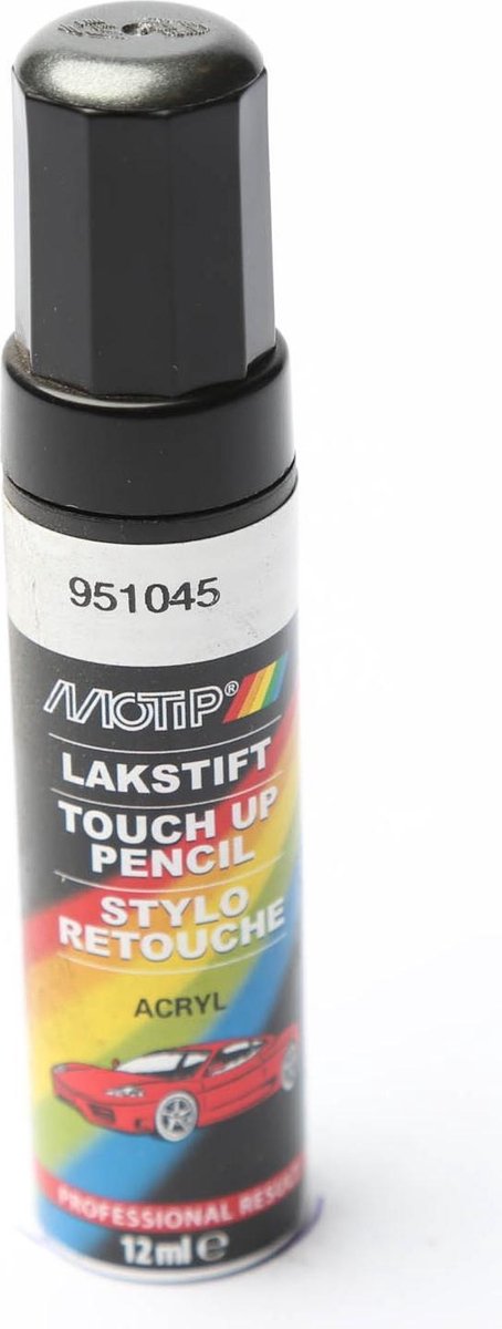 Motip 951045 - stylo peinture automobile - gris métallisé - 12 ml
