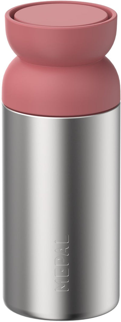 Mepal tasse à café isotherme ellipse - 350 ml - garde les boissons chaudes pendant 4 heures et froides pendant 6 heures - tasses à café à emporter - passent au lave-vaisselle - mauve vif