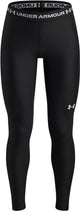 Under armour heatgear leggings-blk pantalons de sport pour filles - noir - blanc