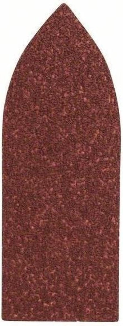Bosch Jeu de 5 feuilles abrasives pour ponceuses Delta, adaptateur 32 mm - grain 80