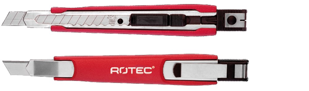 Rotec couteau sécable 9 mm premium - 4552001